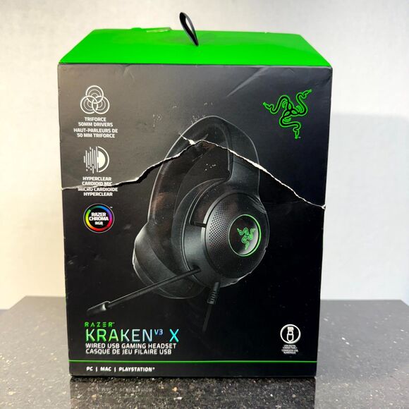 Razer Kraken v3 X Gaming Headset NEW - Picture 1 of 4